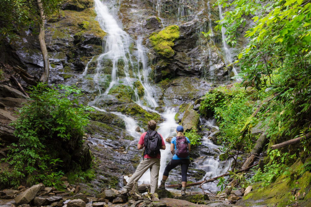 WNC is waterfall country / Eastern Band of Cherokee Indians