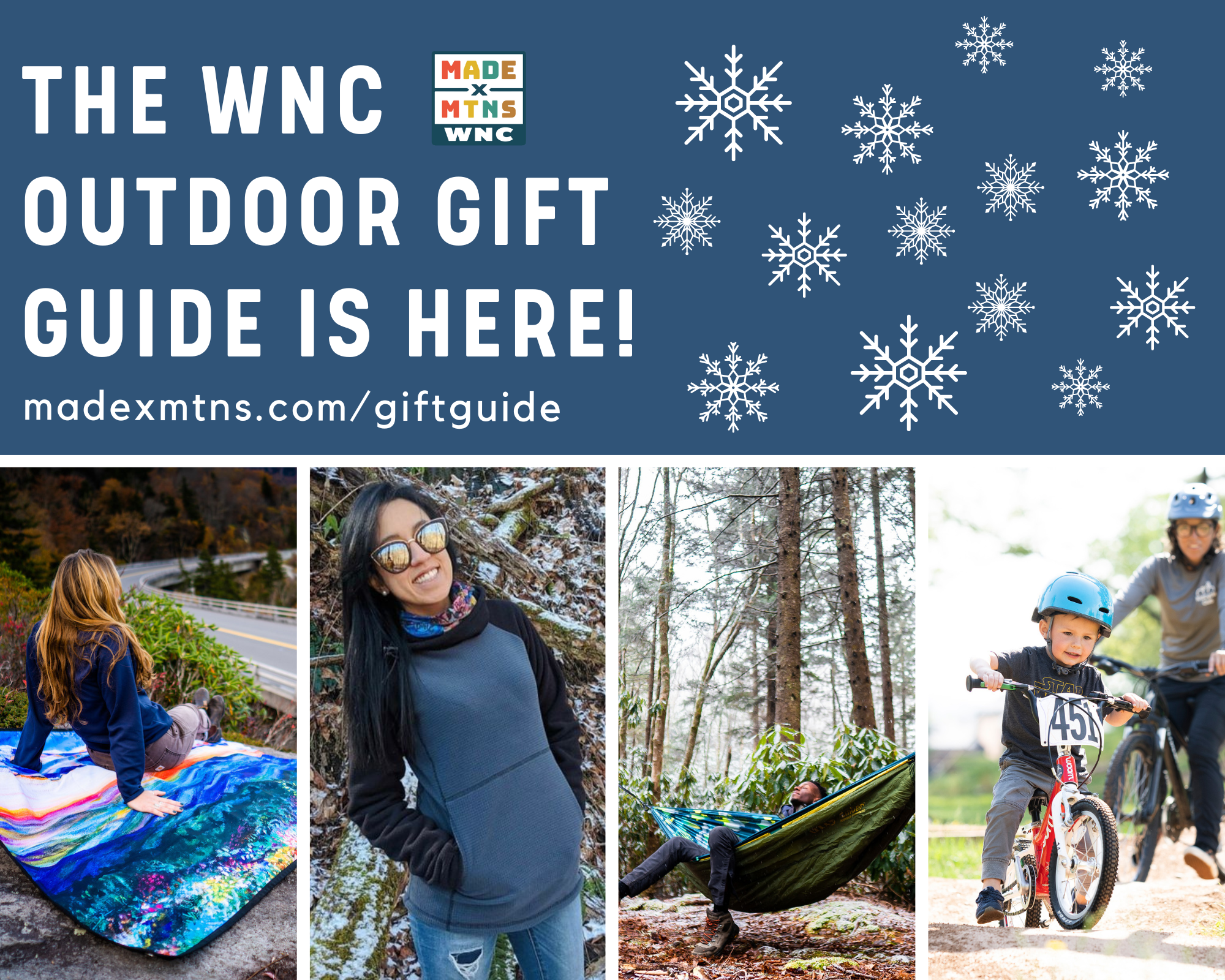 MADE X MTNS Releases 2022 WNC Outdoor Holiday Gift Guide