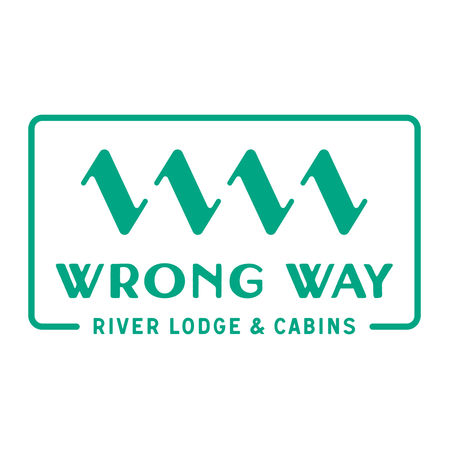 Wrong Way River Lodge & Cabins logo