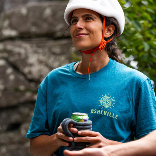 Climbing at Ship Rock