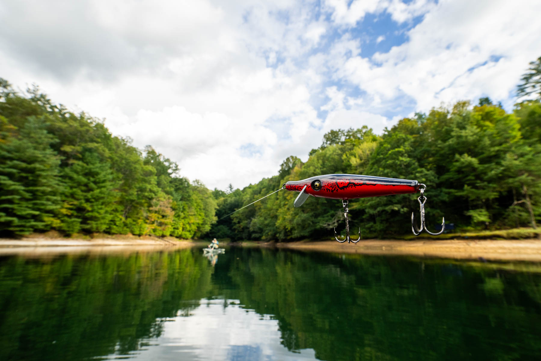 MxM fishing at Wolf Lake.