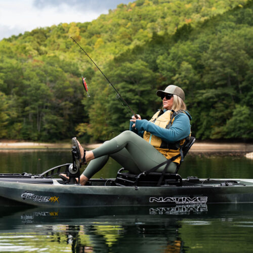 MxM fishing at Wolf Lake.