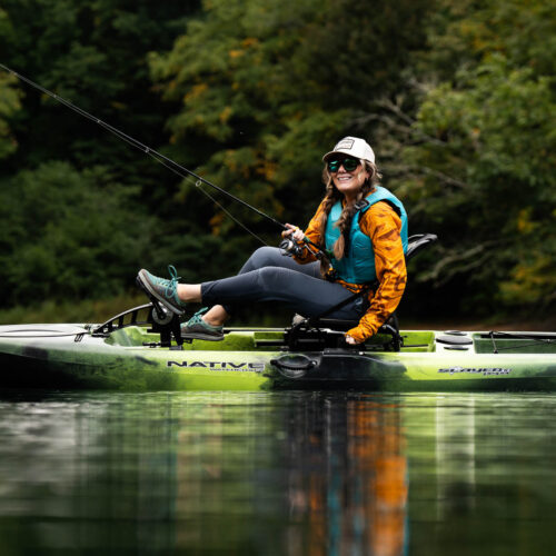 MxM fishing at Wolf Lake.