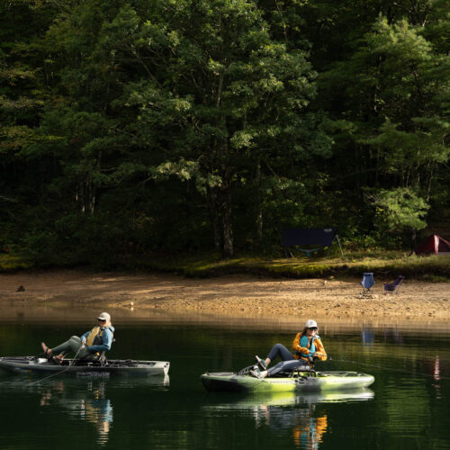 MxM fishing at Wolf Lake.