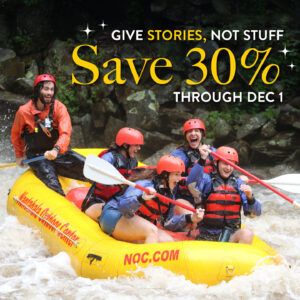 Nantahala Outdoor Center |  NOC Black Friday Sale Nov. 28 - Dec. 1
