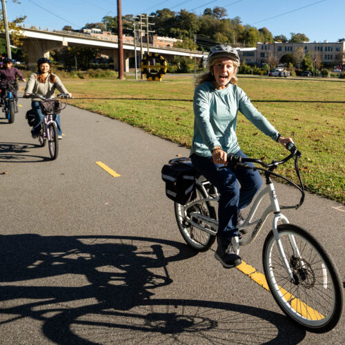Go with a guide, Flying Bike