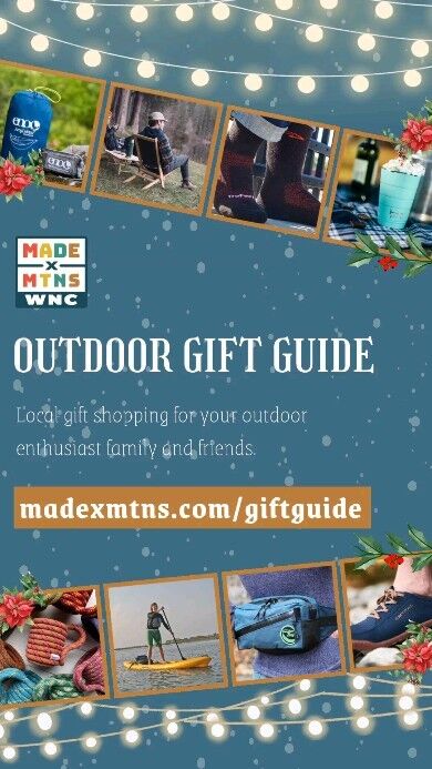 🎁 🌲❄️✨ The Outdoor Gift Guide is back! Shop the guide at: gift guide.madexmtns.com (link in our bio!) 🎁🌲❄️✨

🎶 It's the most wonderful time, for outdoor gear! 🎶

We've made holiday gift shopping for all your outdoor enthusiast family and friends a lot easier, with an online directory that features WNC's outdoor gear and apparel brands, outside experiences, holiday sales, local retail shops, and nonprofit gift donations and memberships.

Find perfect gifts for family and friends, and enjoy special holiday promotions and sales, while helping grow the outdoor economy in these mountains. More than ever, it is vital to shop with small companies where every purchase makes a huge difference, and we invite you to help us celebrate and support our local outdoor industry businesses with your buying power this Black Friday, Small Business Saturday, and throughout the Holiday Season.

#madexmtns #outdooreconomy #outdoorgiftguide #wnc #wncmountains #wncoutdoors #ncoutdoors #outdoornc #greattrailsnc  #holidays #holidaygiftguide #holidaygifts #shoplocal #buylocal #outdoorindustry #outdoorgear #outdooradventures #ncoutdoorrec #outdoorrec #outdoorrecreation