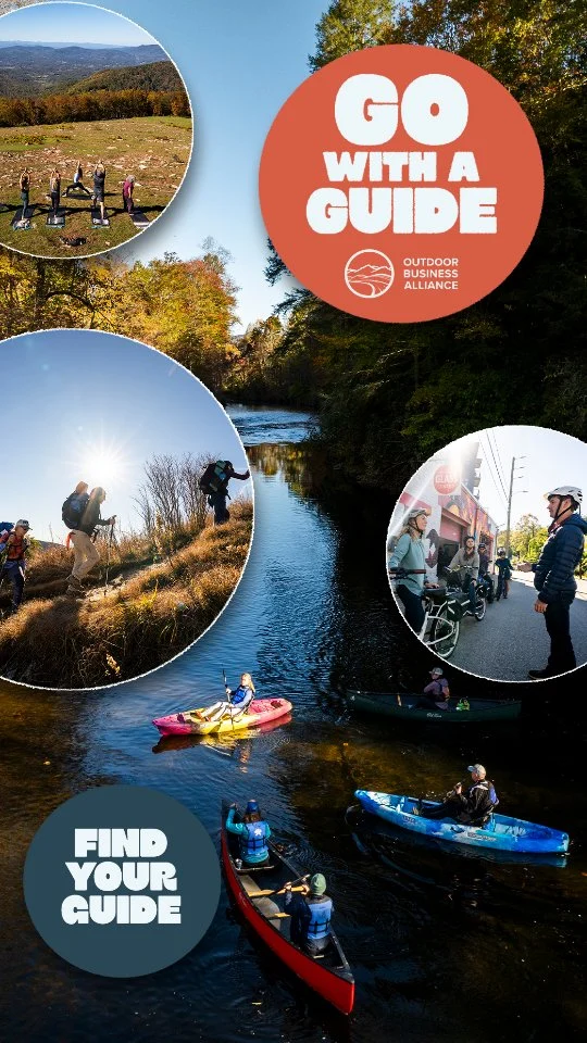 A guide turns a good day outside into an unforgettable one. 🙌🌳🚴‍♂️🥾🚣‍♂️

Introducing “Go With a Guide” – a celebration of the local guides and outfitters who make every outdoor adventure safer, more joyful and truly unforgettable!

Guides and outfitters aren't just outdoor professionals. They're storytellers, stewards, and community gateways — sharing their favorite landmarks, trails and rivers (and their go-to for a well-earned beverage and meal) that they know better than anyone.

This season, we're inviting you to explore more — with someone who knows every mile. Find your guide, then book your next adventure at gowithaguidenc.com 🧭📍